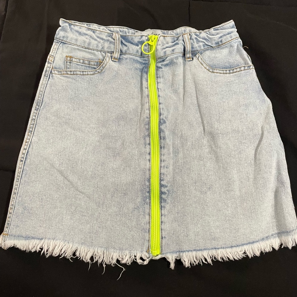Denim skirt